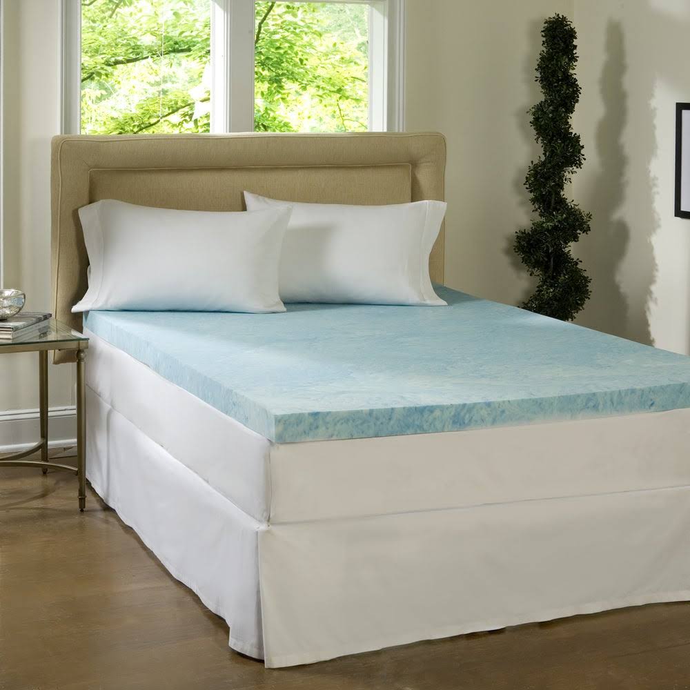 4-Inch Gel Memory Foam Mattress Topper - Twin P73932