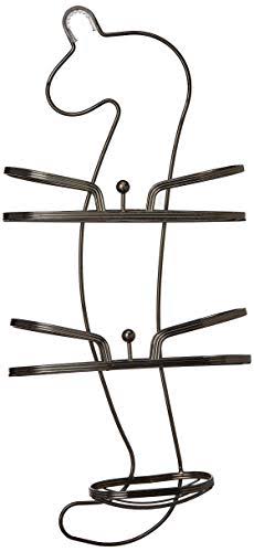 Onyx Swan Black Shelf Organizer Rack A4964