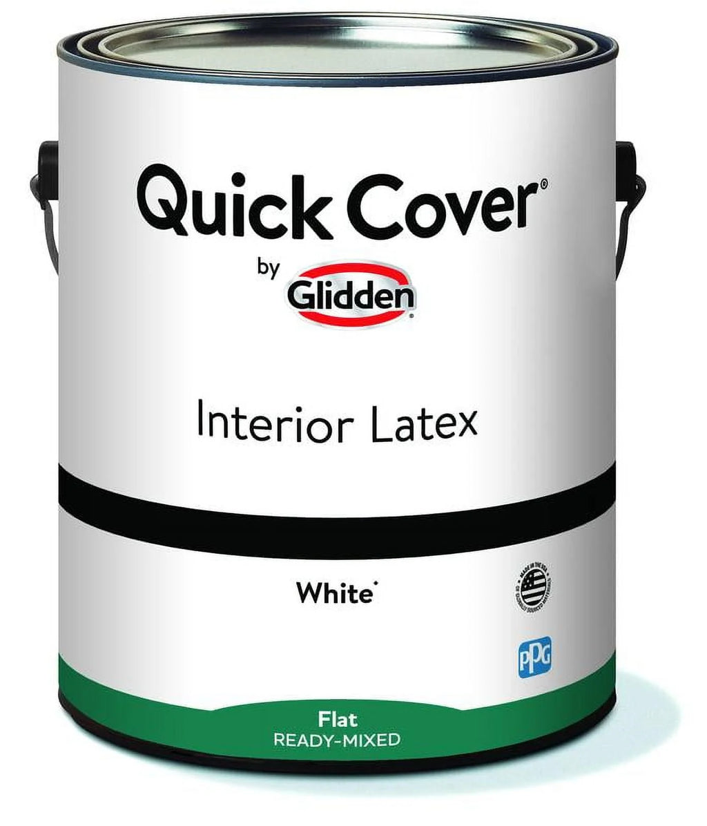 White Flat Interior Latex Paint 1 Gallon M97540