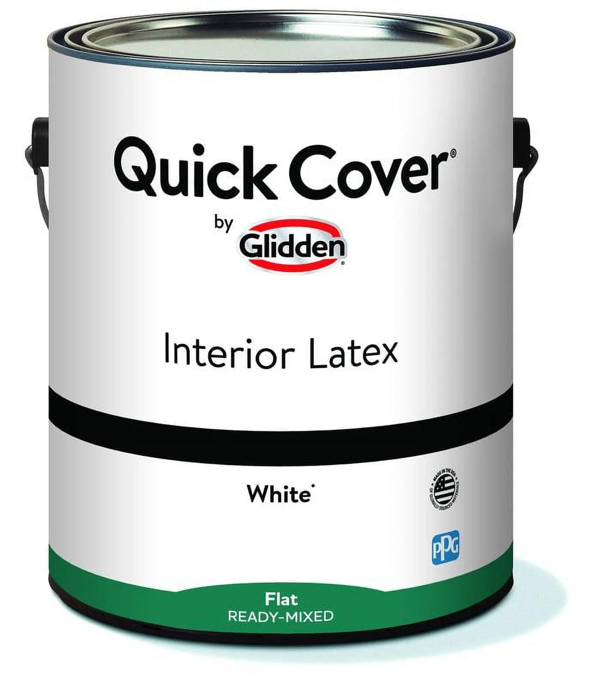 White Flat Interior Latex Paint 1 Gallon M97540