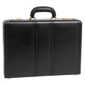 Black Leather Attache F5118