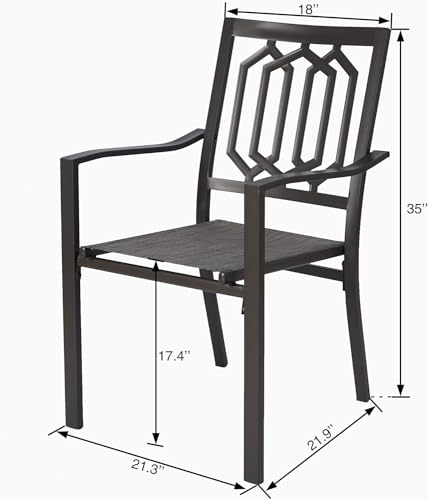 Outdoor Dining Table 35.6'x58.9' for 6 Person J7194