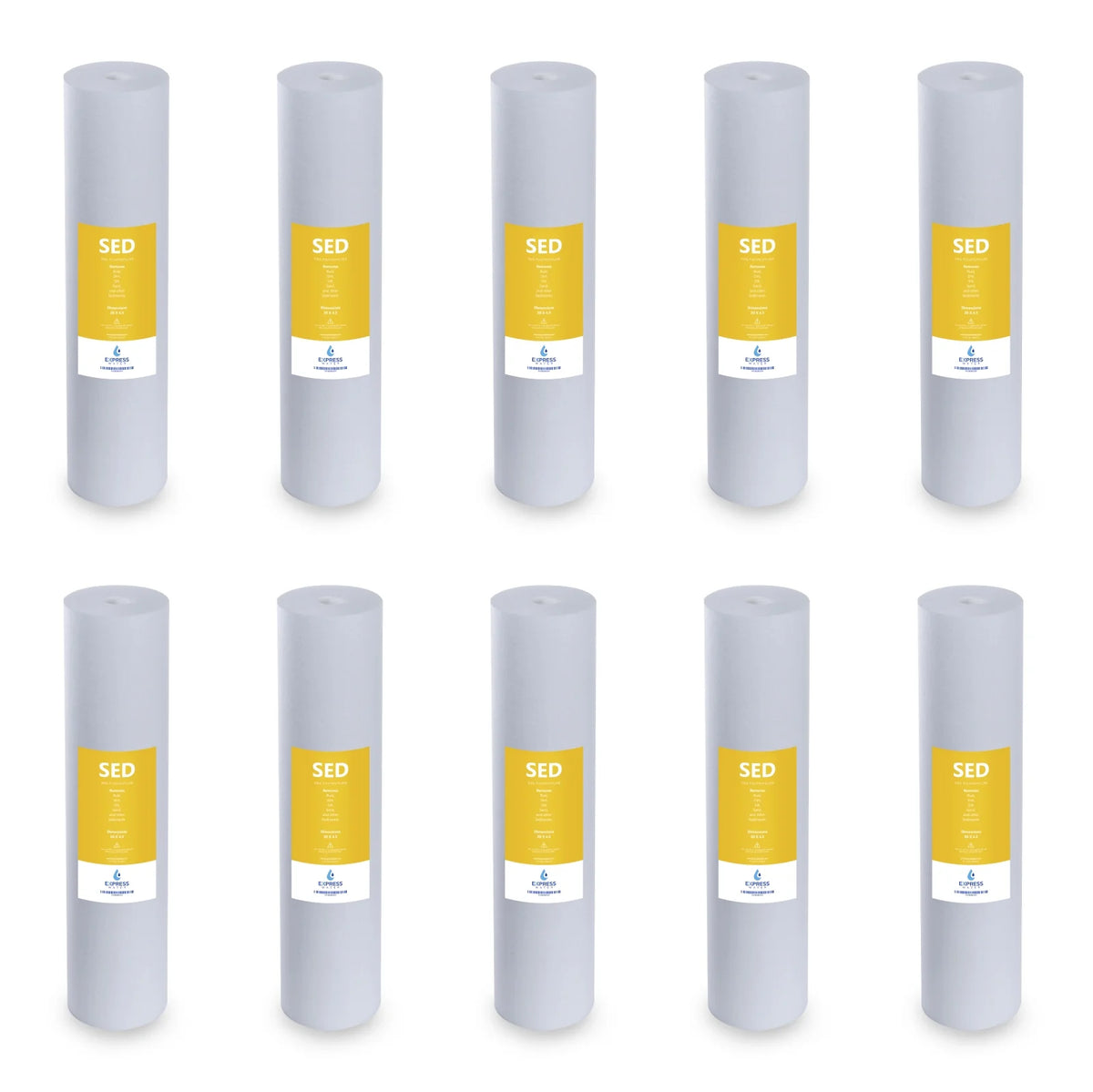 10 Pack 5 Micron Sediment Water Filter W248