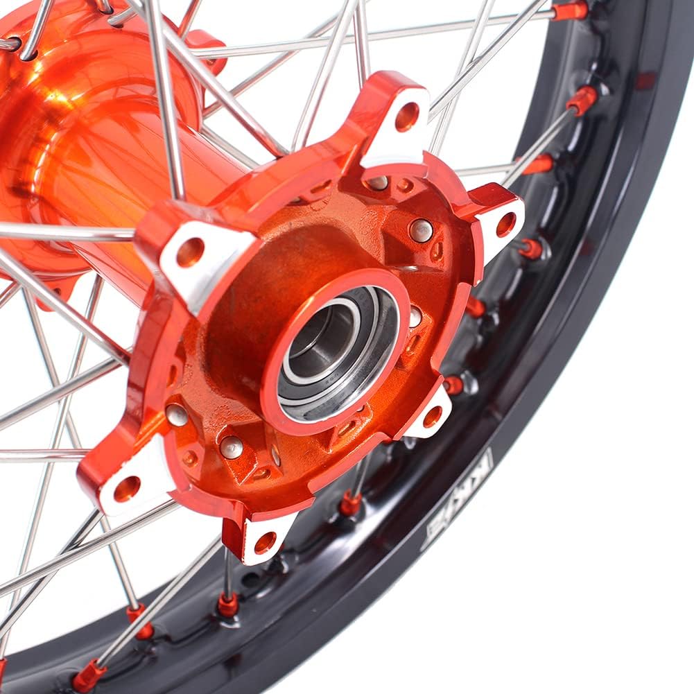 21'' 18'' Enduro Cast Motorcycle Dirtbike Wheels Rims W25527