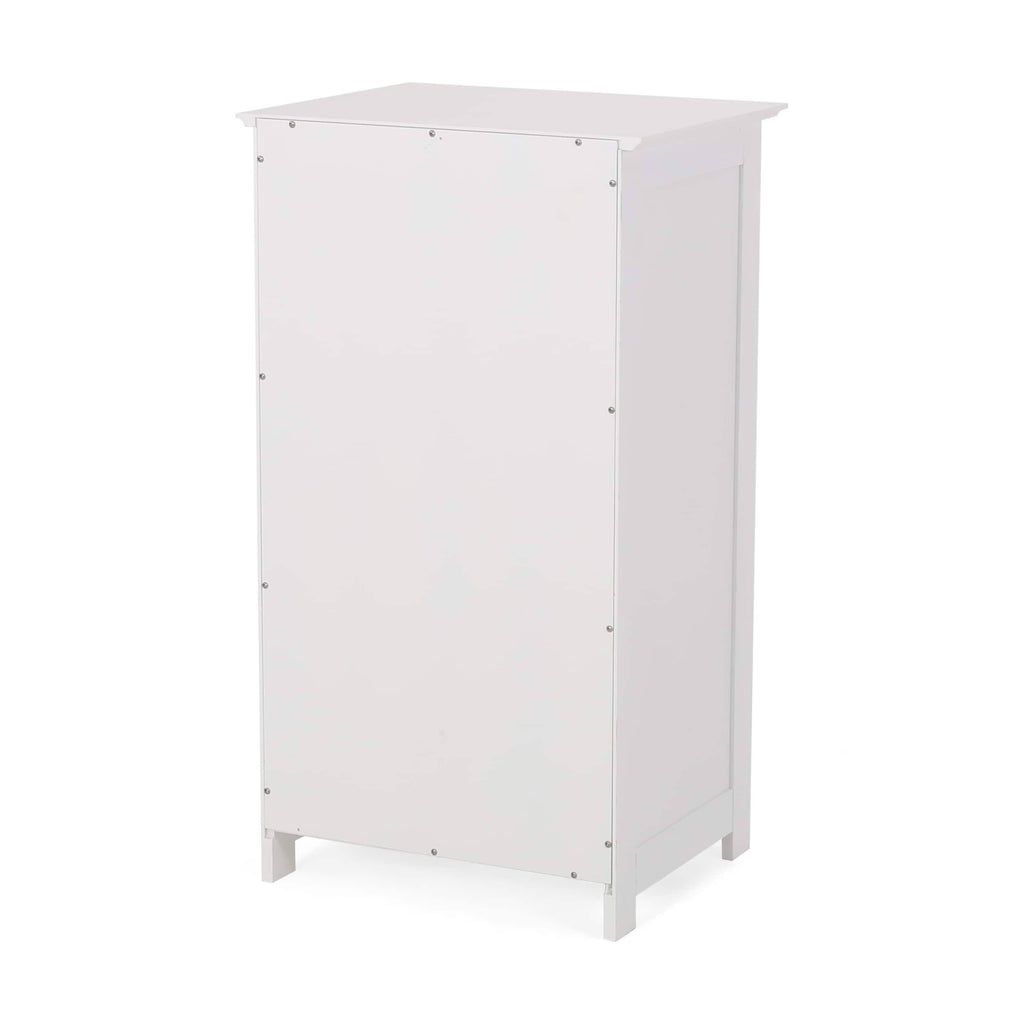 Black Bathroom Storage Cabinet C51542