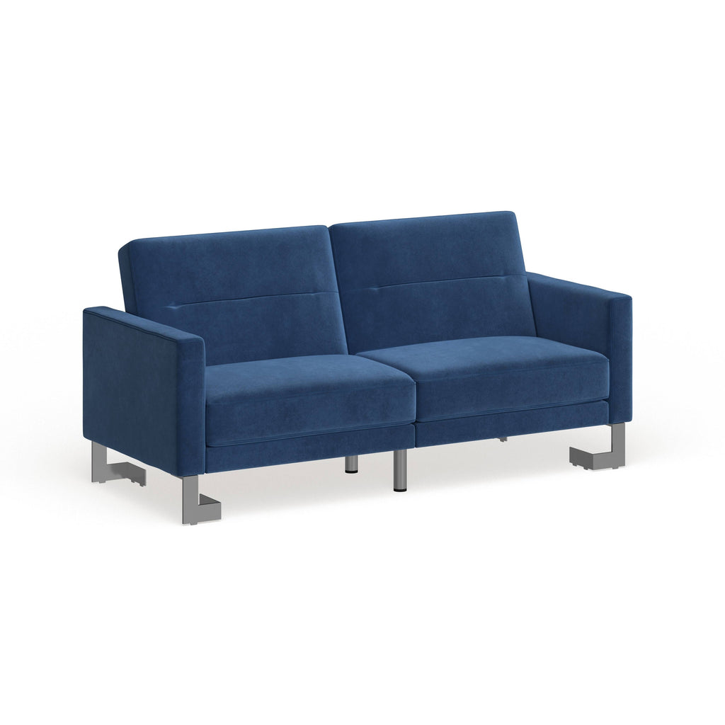 Navy Foldable Sofa Bed F761600