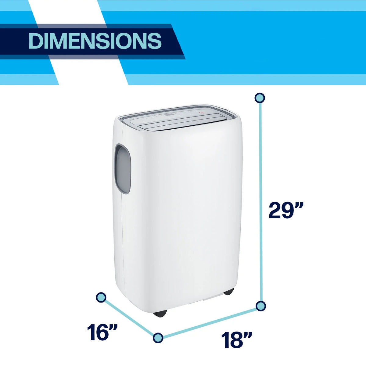 14,000 BTU Portable Air Conditioner with Heat Pump V114