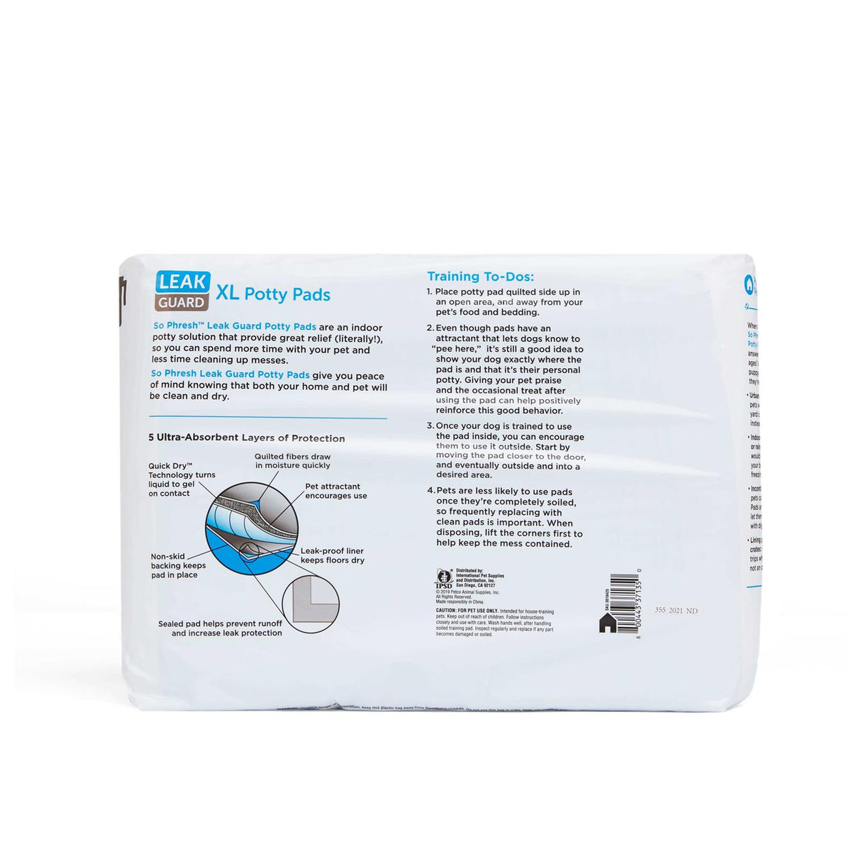 Large Quilted Potty Pads T242