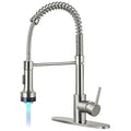 Matte Black Pull Down Sprayer Kitchen Faucet B1434