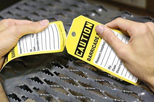 CAUTION Tag by The Roll R1692