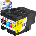 Compatible Ink Cartridge for Brother Printer, 4 Packs D576