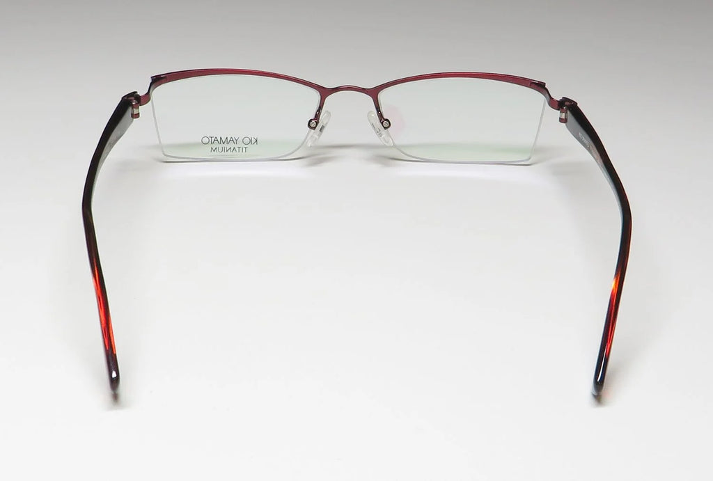 Titanium Half-Rim Eyeglass Frame V679286