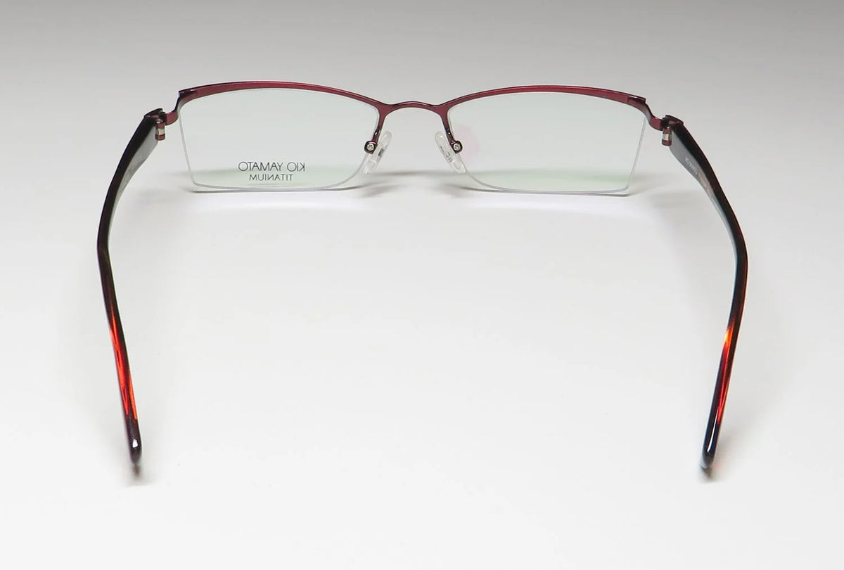 Titanium Half-Rim Eyeglass Frame V679286