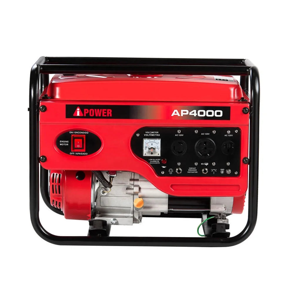 4000W Gasoline Generator with Wheel Kit V82276