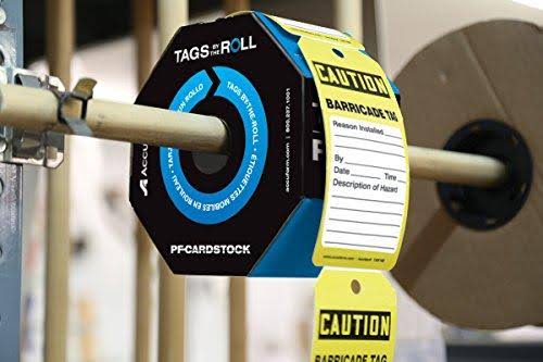 CAUTION Tag by The Roll R1692