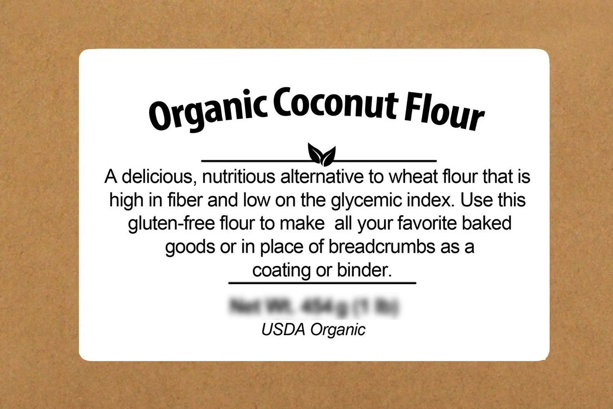 Organic Coconut Flour 5 Lbs V2019
