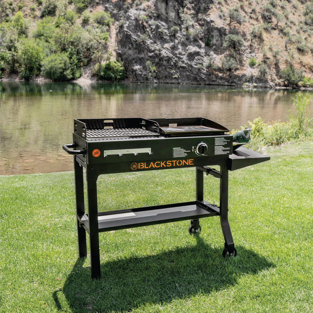 17 Griddle and Charcoal Grill Combo Q184