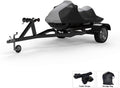 Gray/Black Trailerable Jet Ski Cover with Trailer Straps and Storage Bag Q1341