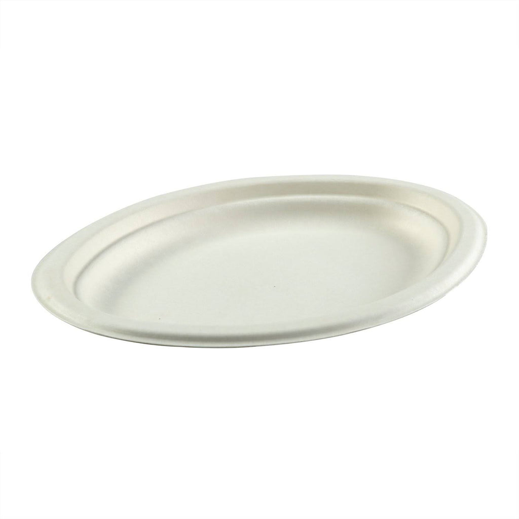 Oval Sugarcane Platter, 500-ct. Case A90887