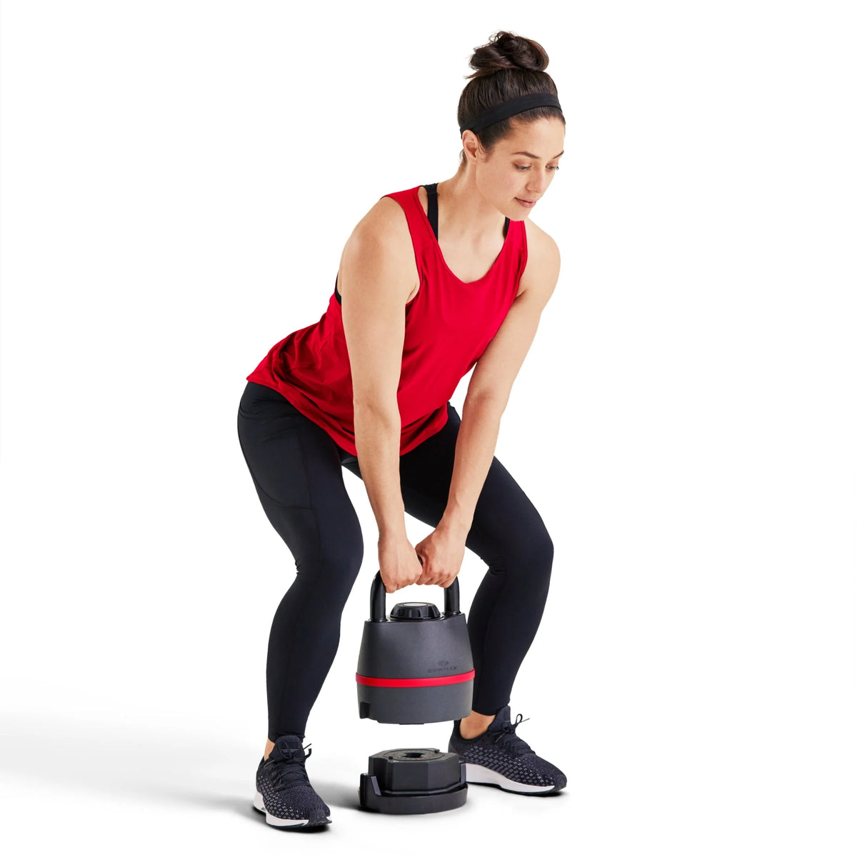 Adjustable Kettlebell, 6 Weight Settings from 8-40 lbs W59379