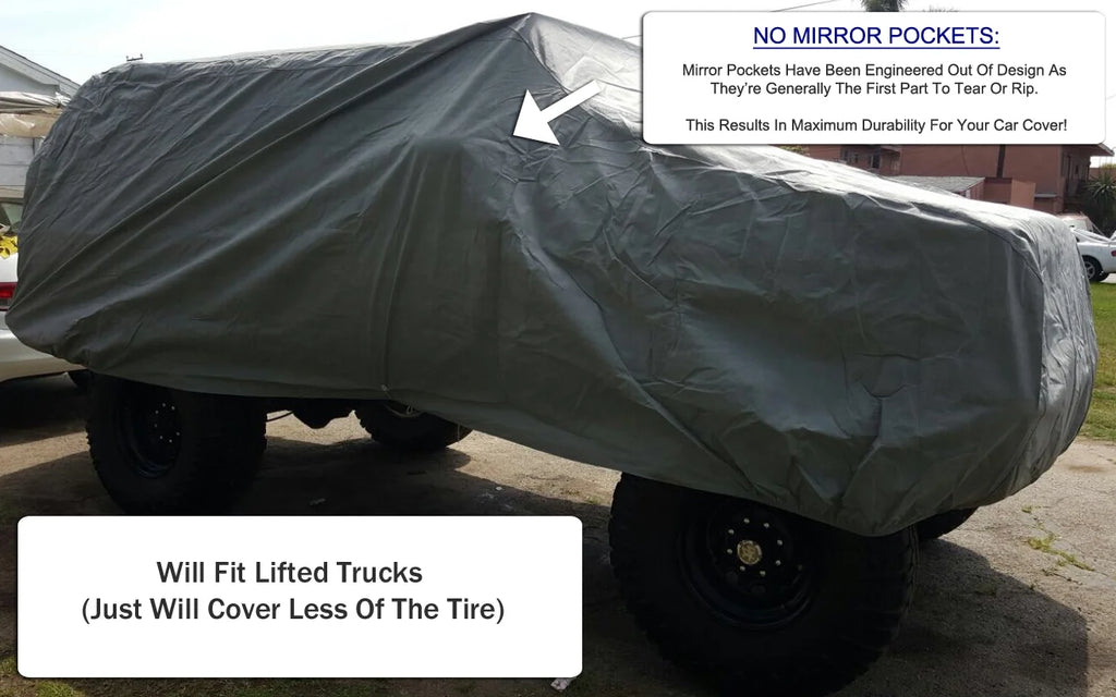 Weatherproof SUV Car Cover with Fleece Lining F9561