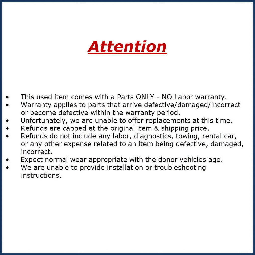 2011 Dodge Durango Satellite Navigation Radio Y985
