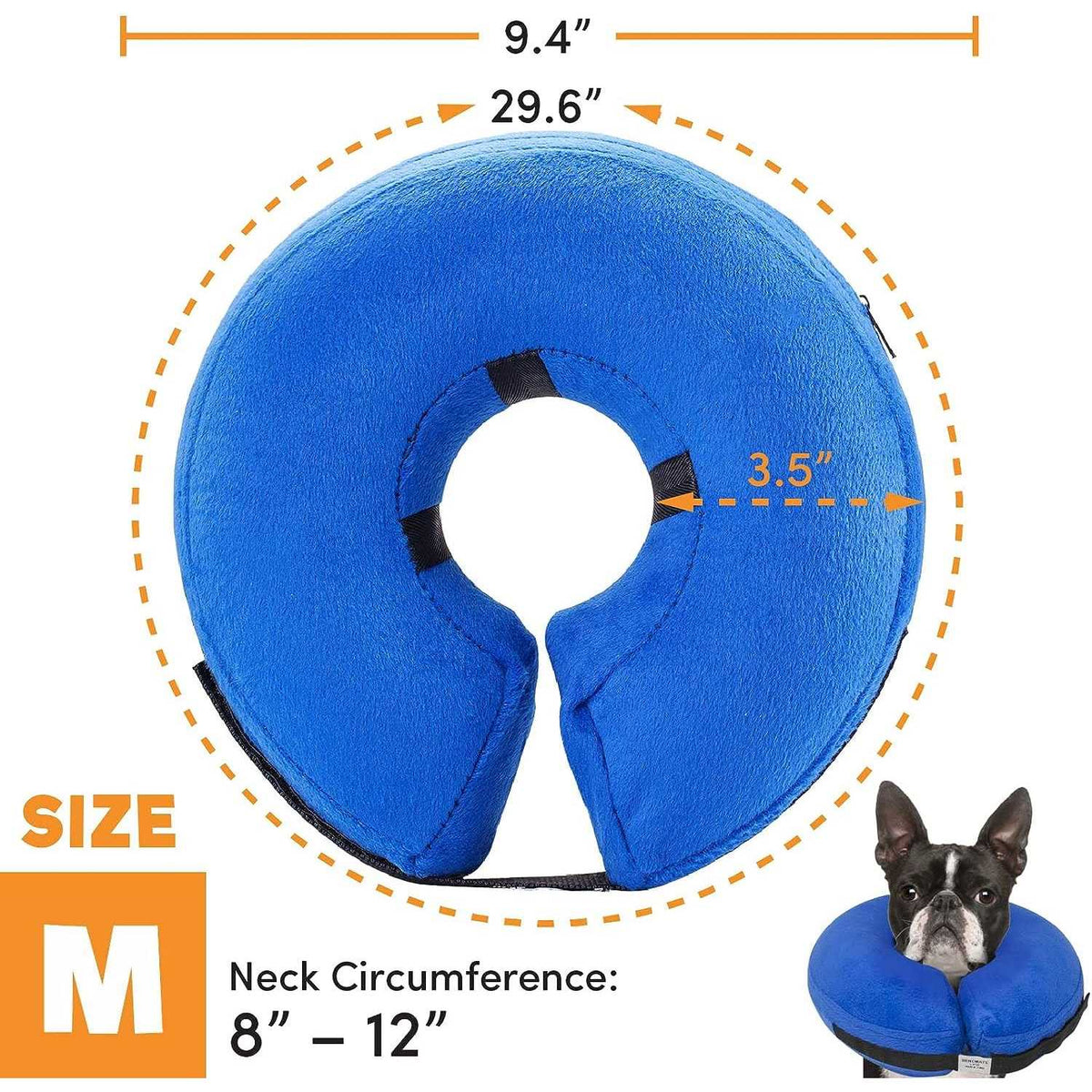 Inflatable Soft Pet Recovery Collar C723