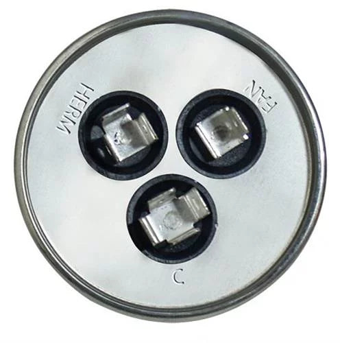 80/10 uF 440 VAC Dual Round Replacement Capacitor S5652