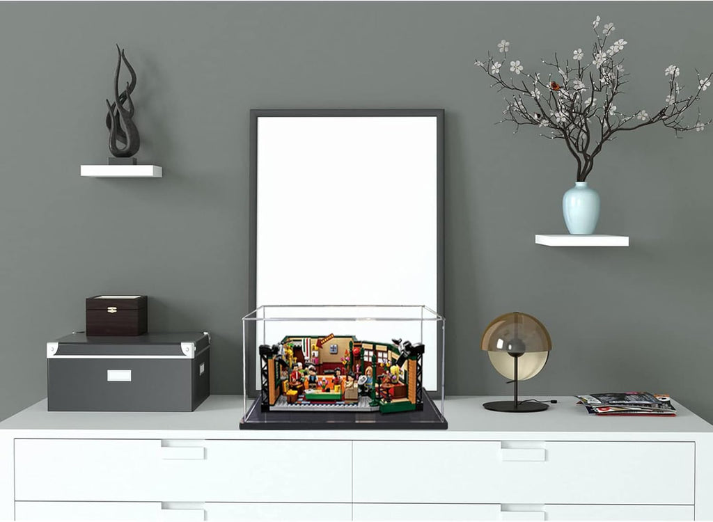 Clear Acrylic Dustproof Display Case Pack of 2 F667072