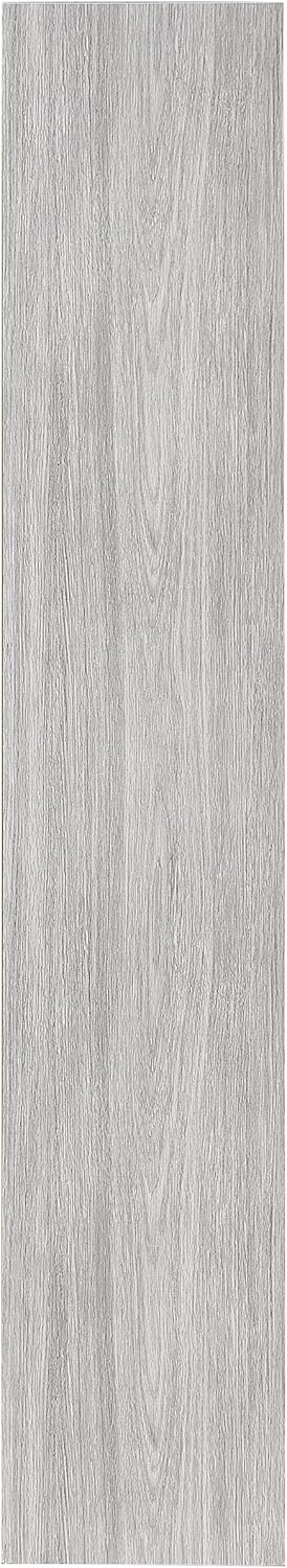 Grey Oak Finish Faux Wood Bookcase U3547