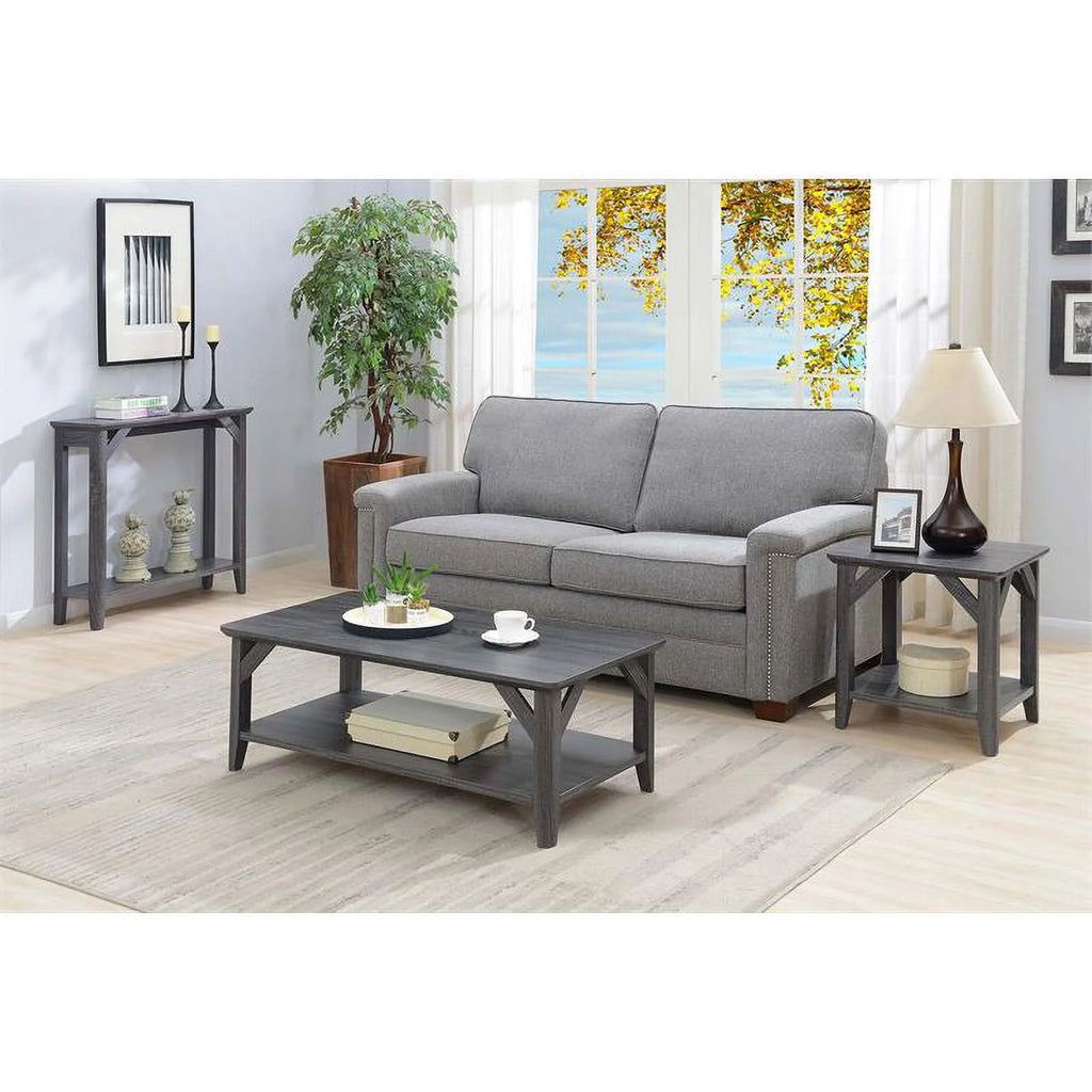 Gray Wood Coffee Table N466366
