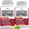Digestive Enzymes with Prebiotics and Probiotics 120 Count M634605