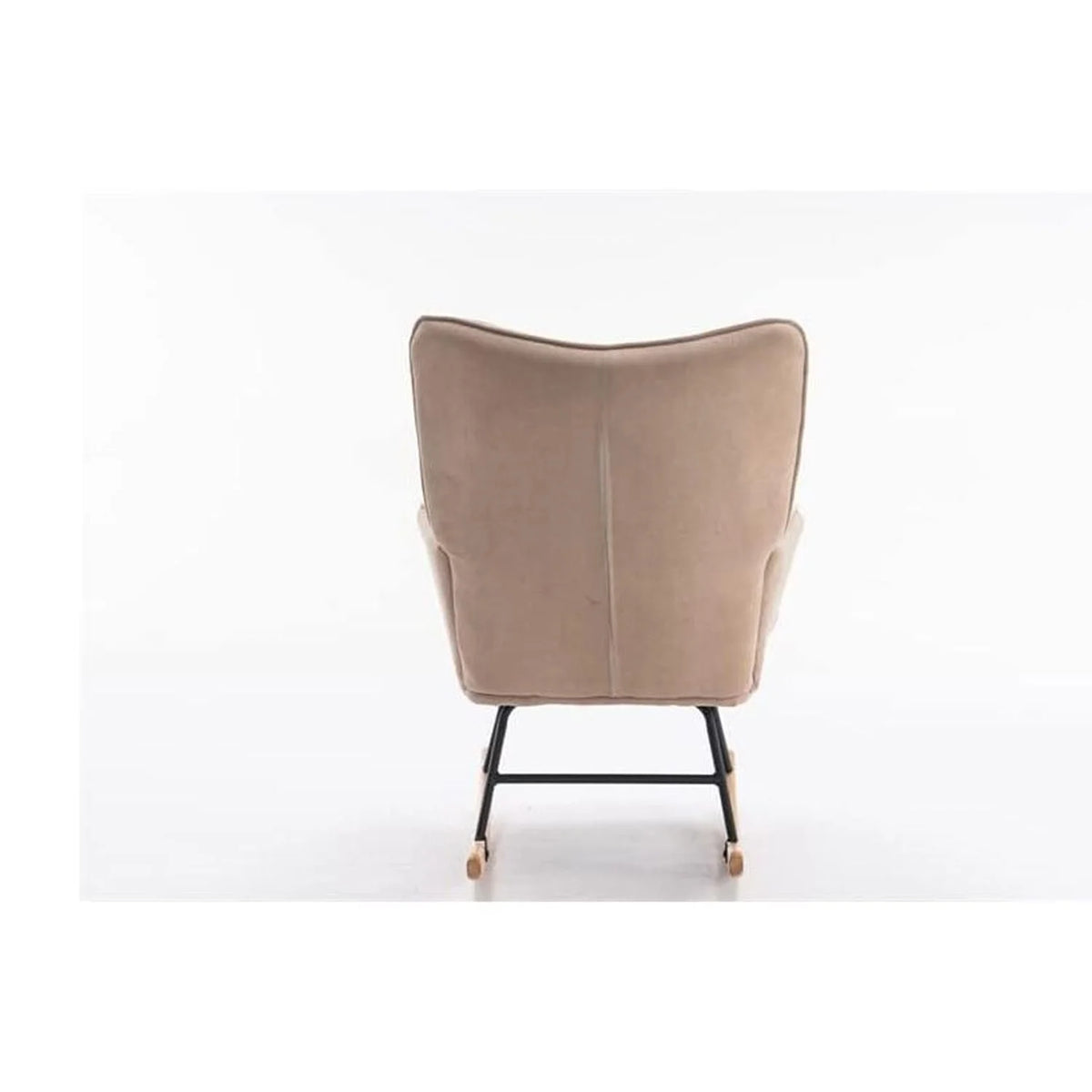 Beige Fabric Rocking Chair K680