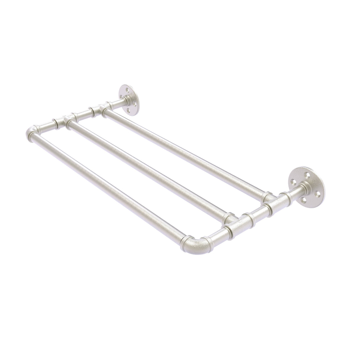 30 inch Wall Mounted Towel Shelf Satin Nickel Z3768