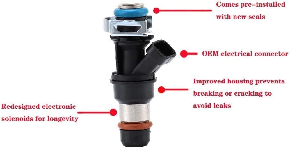 8Pcs Fuel Injector for 4.8L 5.3L 6.0L X430