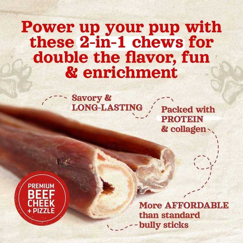 Power Bully Sticks Dog Treats W226107