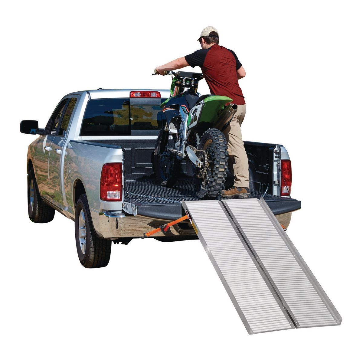 1200 lb. Capacity Aluminum Loading Ramp N472