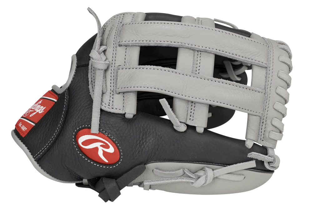 12.5 In. Black and Gray Baseball Gloves and Mitts M9384