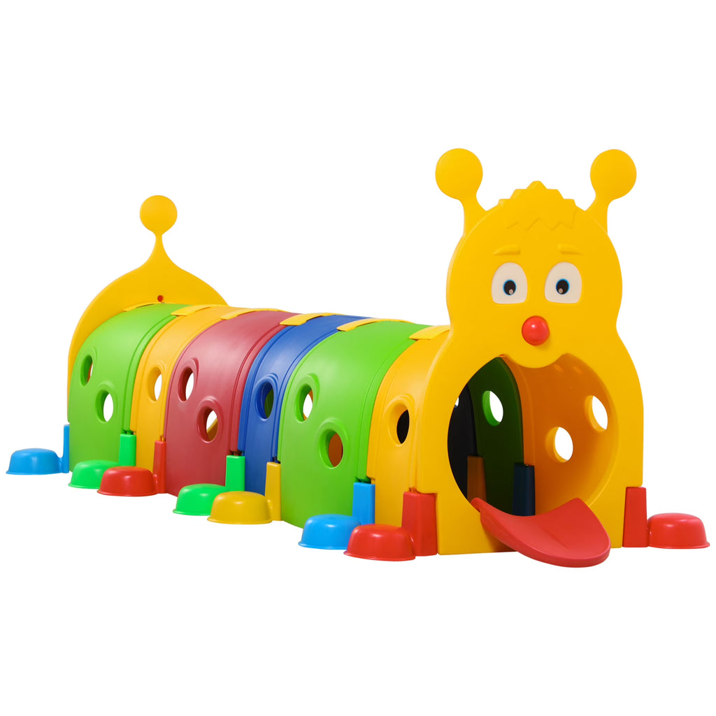 Kids Caterpillar Tunnel Climb-N-Crawl Play C87056