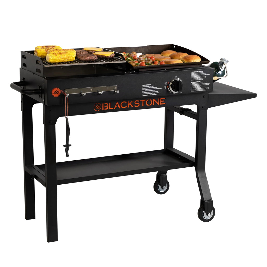 17 Griddle and Charcoal Grill Combo Q184