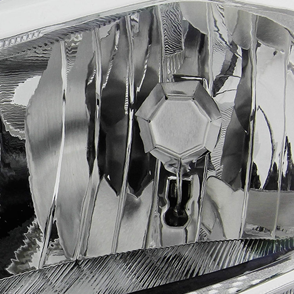 Chrome Bezel Halogen Headlight Driver Left Side V496127