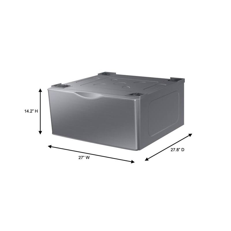 27 in. Laundry Pedestal with Storage Drawer Z3468
