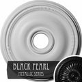 Black Pearl Hand-Painted Ceiling Medallion I63006