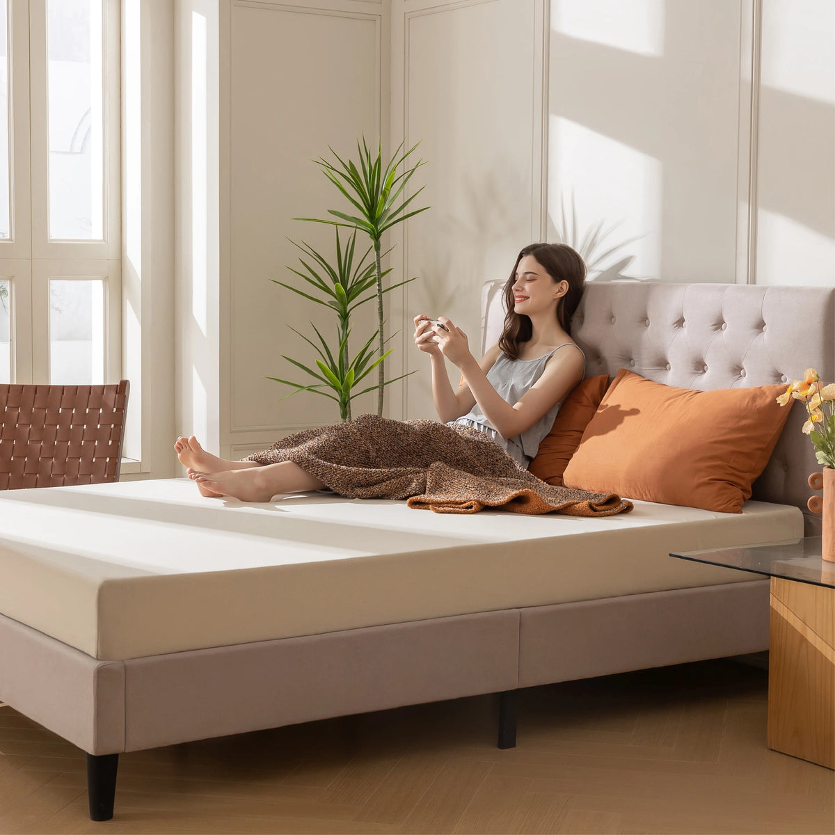 6 inch Full Size Memory Foam Mattress B625