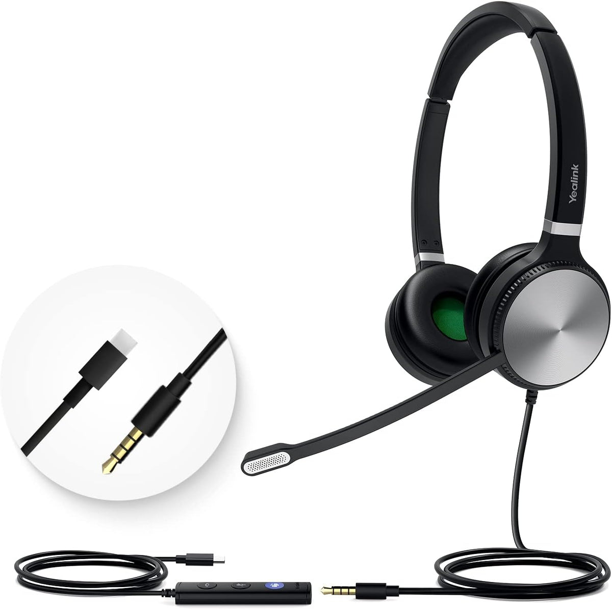 UH36-Mono USB Wired Noise Cancelling Headset with Mic S624227