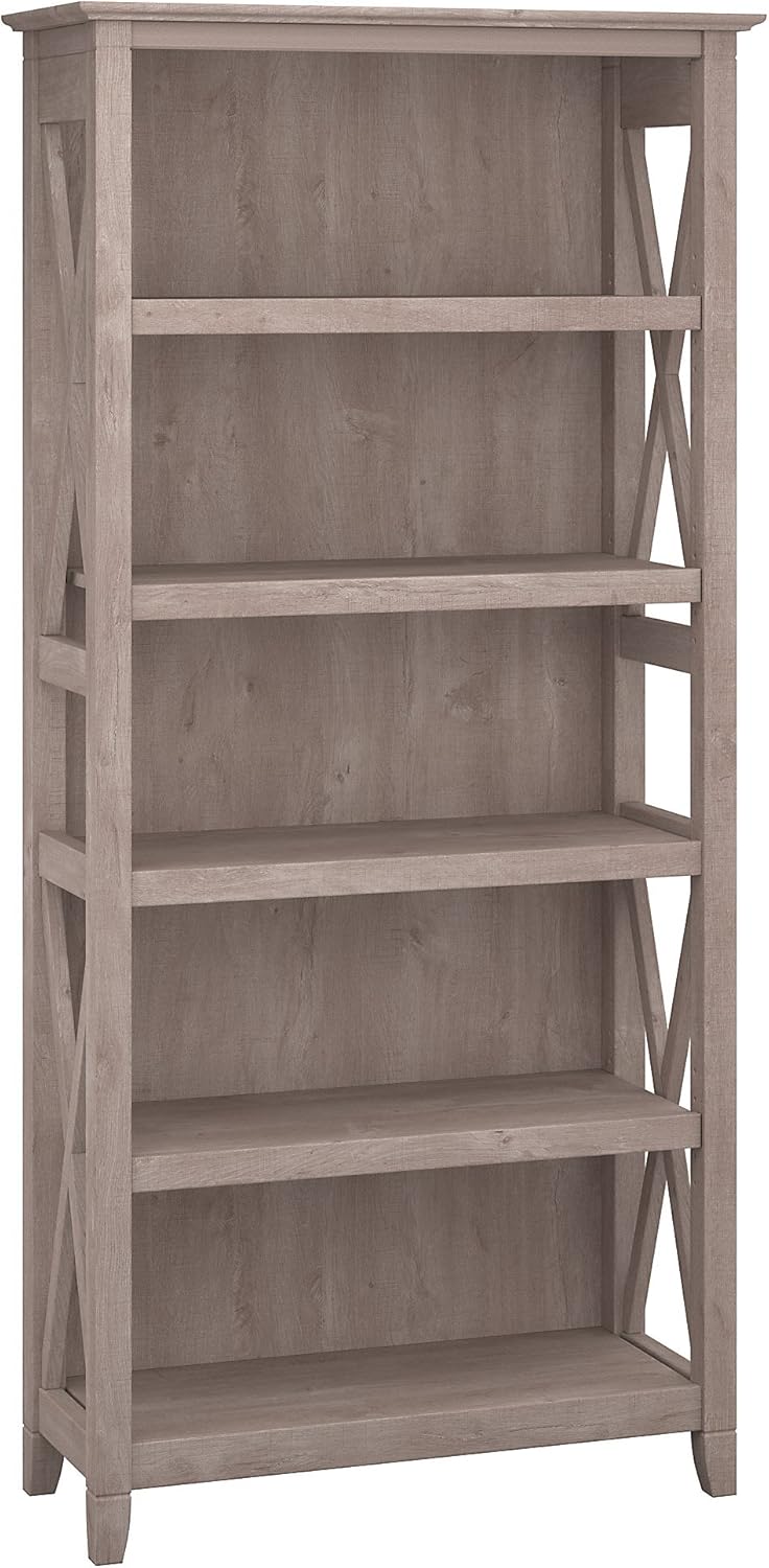 5 Shelf Bookcase in Bing Cherry I2524
