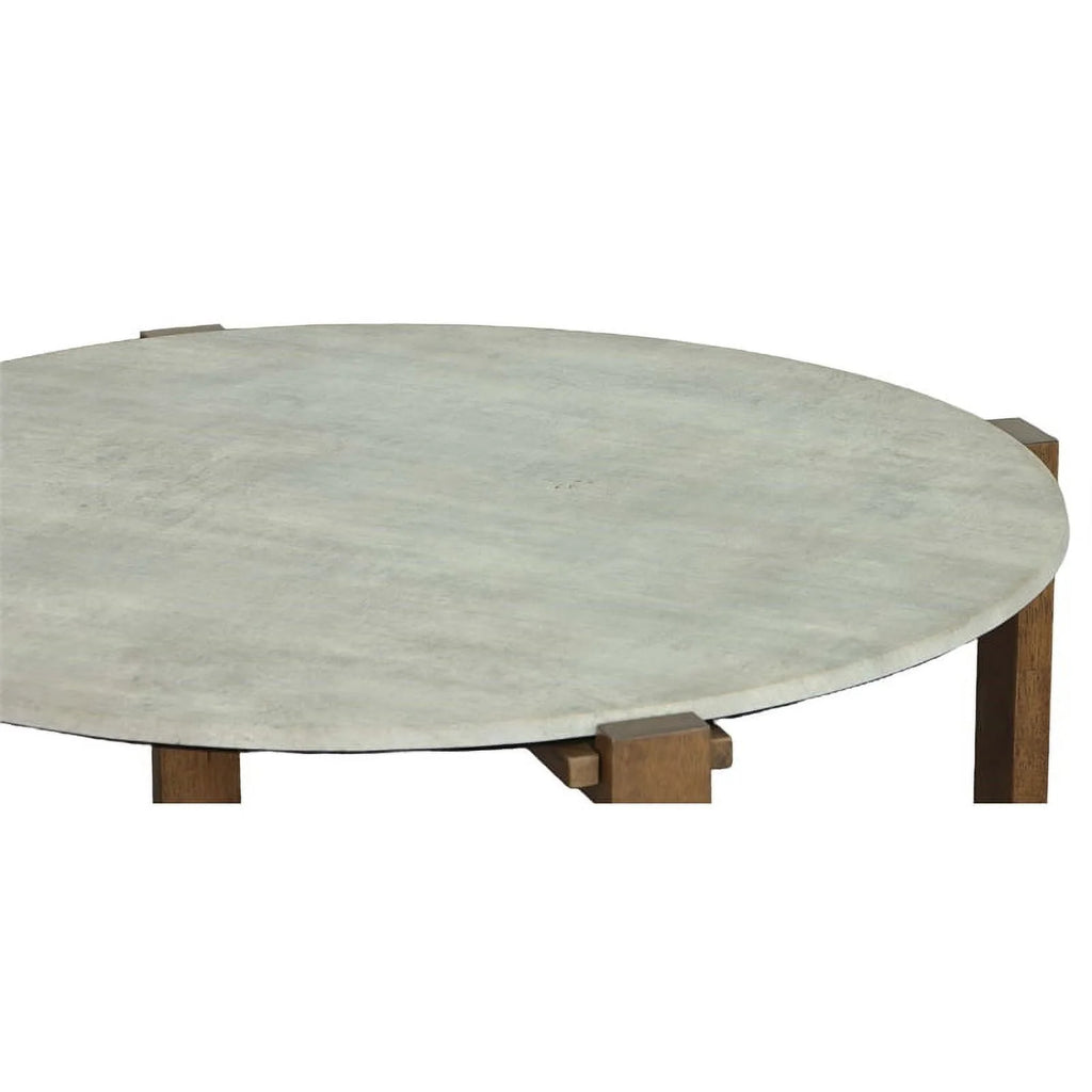 Round Wood End Table Q84332