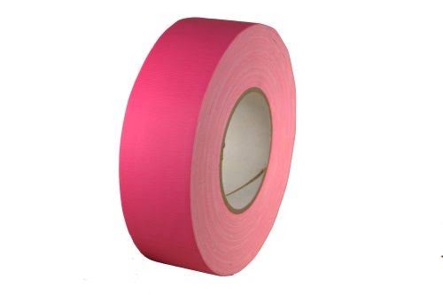 Fluorescent Pink Gaffers Duct Tape 2 inch x 60 Yards 24 Roll/Case U584